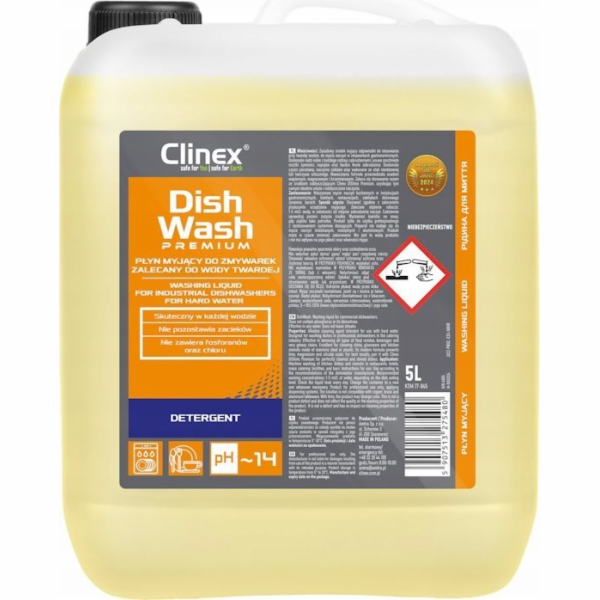 Clinex  DishWash Premium - Mycí prostředek do myčky - 5l