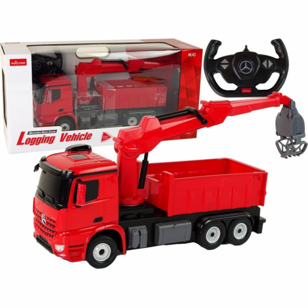 Mercedes Grapple Truck Mercedes Rastar Red