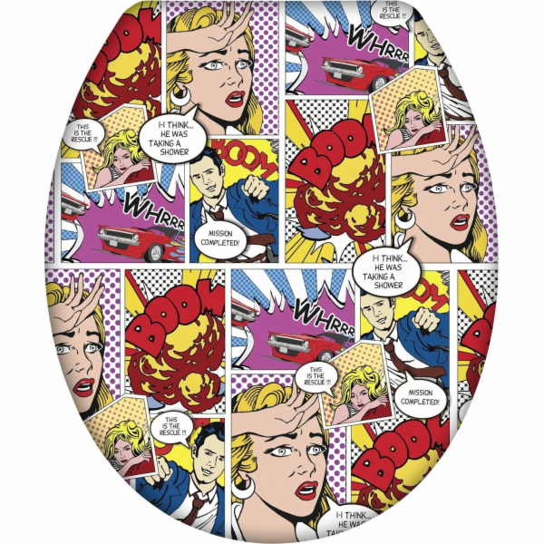 Wenko bidetové sedátko Pop-Art WC sedátko - Duroplast, so...