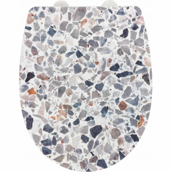 Wenko bidetové sedátko TERRAZZO WC sedátko, Termoplast, W...