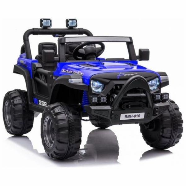 sportovní vůz s baterií BBH-016 Modrá