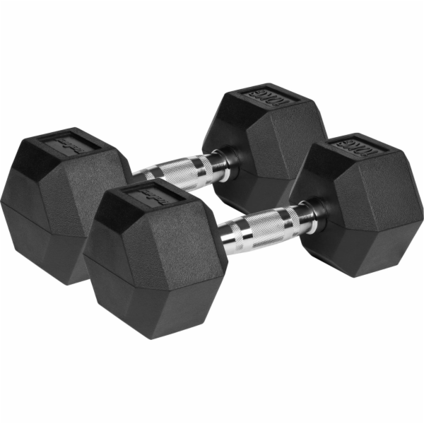Rebel Činky RBA-2325 pogumované 2 x 10 kg