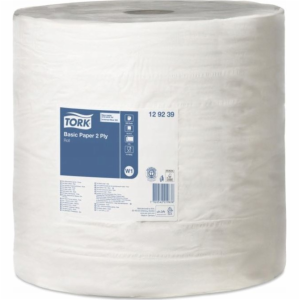 Tork  - Papírová role pro základní úkoly, bílý, recyklova...