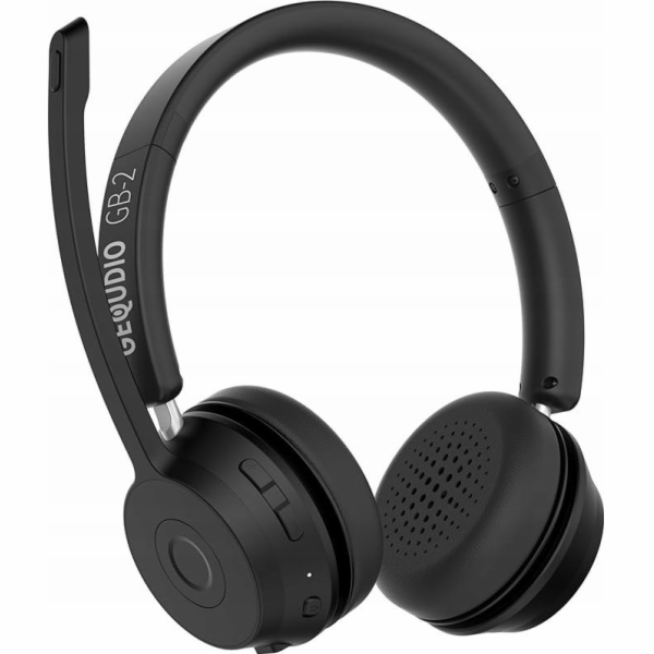 GEQUDIO Schnurlos Bluetooth Headset GB-2 sluchátka (s USB...