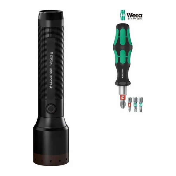 Svítilna Ledlenser Svítilna Ledlenser P6R Core + sada WERA