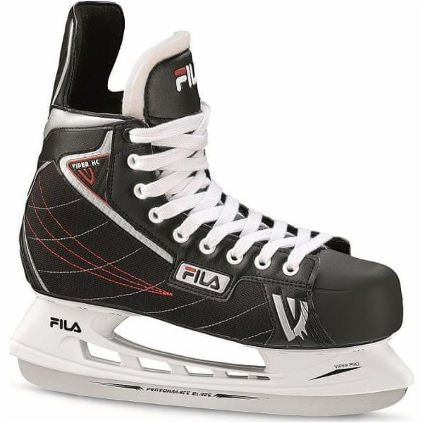 FILA SKATES BRUSLE VIPER HC 43 černá/červená