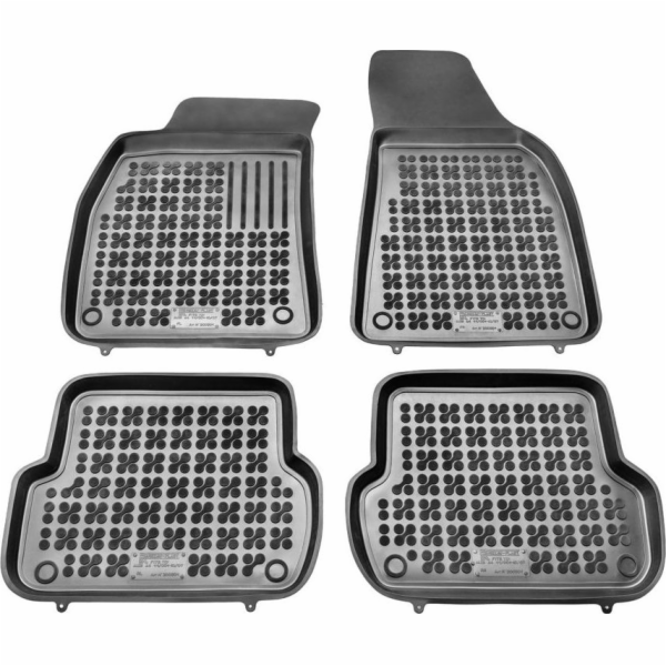 Rezaw-Plast ČERNÉ PRYŽOVÉ ROHOŽE - AUDI A4 00-07 /4KS/ 20...