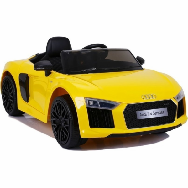 Lean Cars Bateriový vůz Audi R8 Spyder Žlutý lak