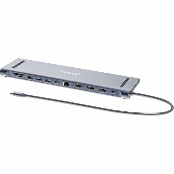 AV adaptér Manhattan MANHATTAN Dockingstation 12-in-1 4K ...