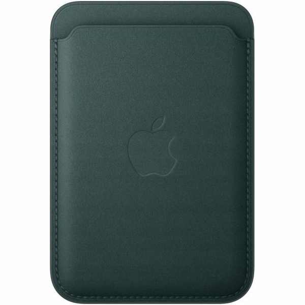 Peněženka Apple iPhone FineWoven s MagSafe – tmavě zelená