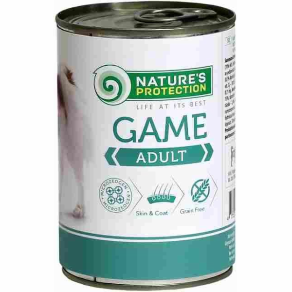 NATURE S OCHRANA Adult Venison - vlhké krmivo pro psy - 4...