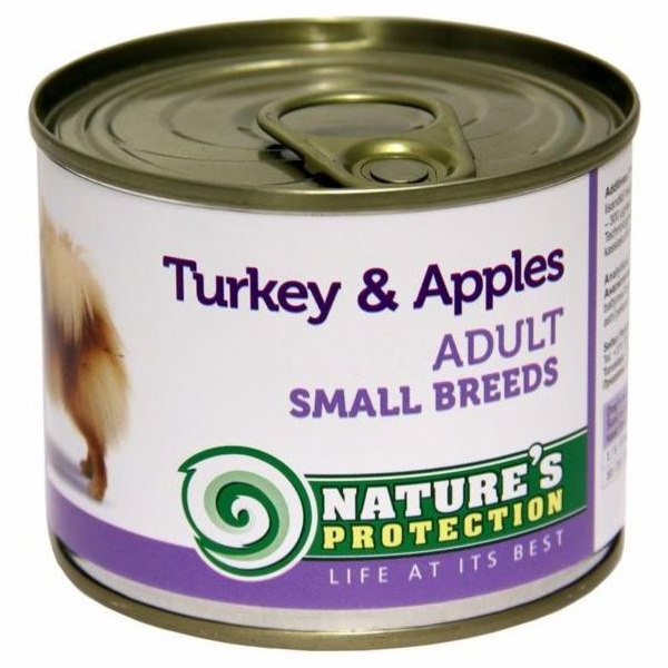 NATURE S OCHRANA Adult Small Turkey and Apples - vlhké kr...