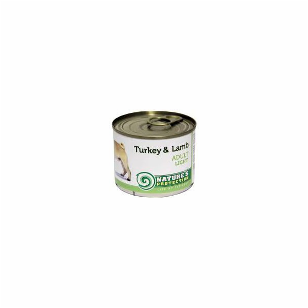 NATURE S OCHRANA Adult Light Turkey and Lamb - vlhké krmi...