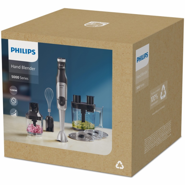 Guma PHILIPS HR2685/00, černá / nerez