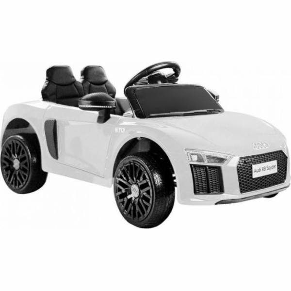sportovní vůz Audi R8 Spyder White na baterie