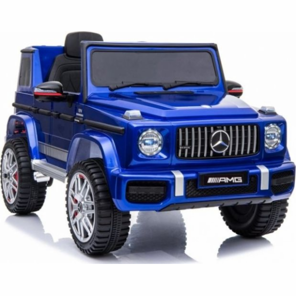 sportovní vůz Mercedes G63 AMG s modrým lakem na baterie