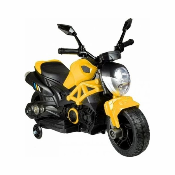 sportovní motor na baterii GTM1188 žlutá
