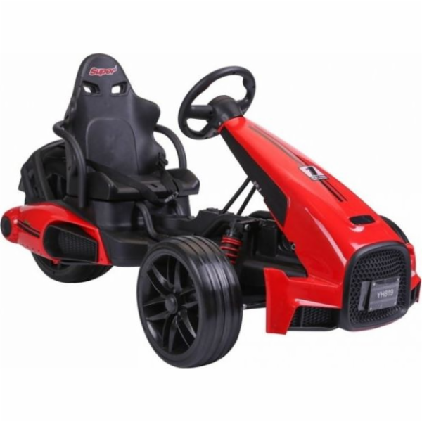 Lean Sport Gokart s baterií CH9939, červená