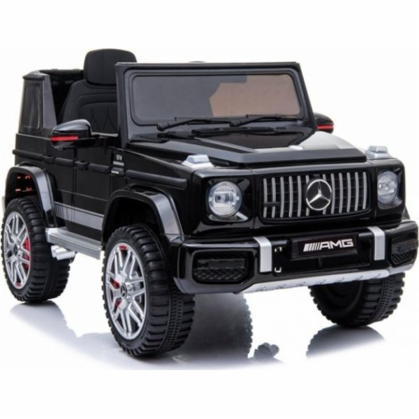 sportovní vůz Mercedes G63 AMG na baterie v černém laku