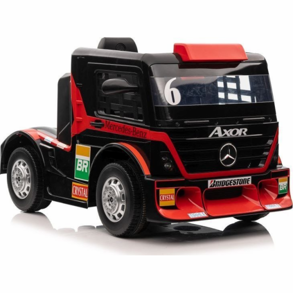 Lean Cars Auto Bateriový Mercedes XMX622 červený LCD