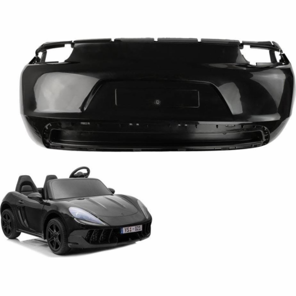 Lean Cars Zadní nárazník na vozidlo Perfecta YSA021, černý