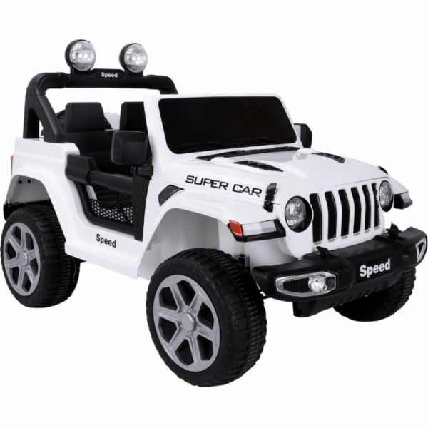 Vozidlo na baterie Lean Cars FT-938 White 4x4