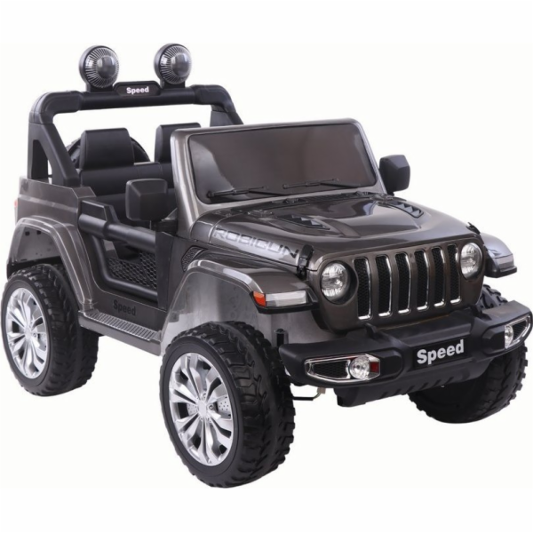 Vozidlo na baterie Lean Cars FT-938 Silver Painted 4x4