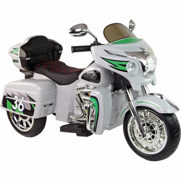 Tříkolka na baterie Lean Cars Goldwing Grey