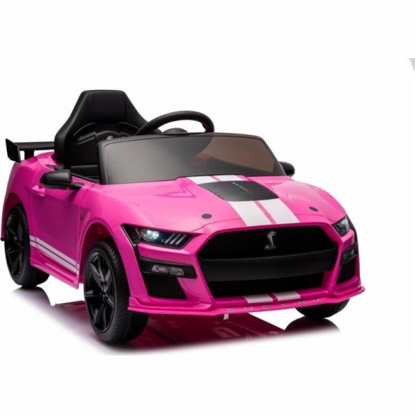 Lean Cars Vozidlo na baterie Ford Mustang GT500 Shelby Pink