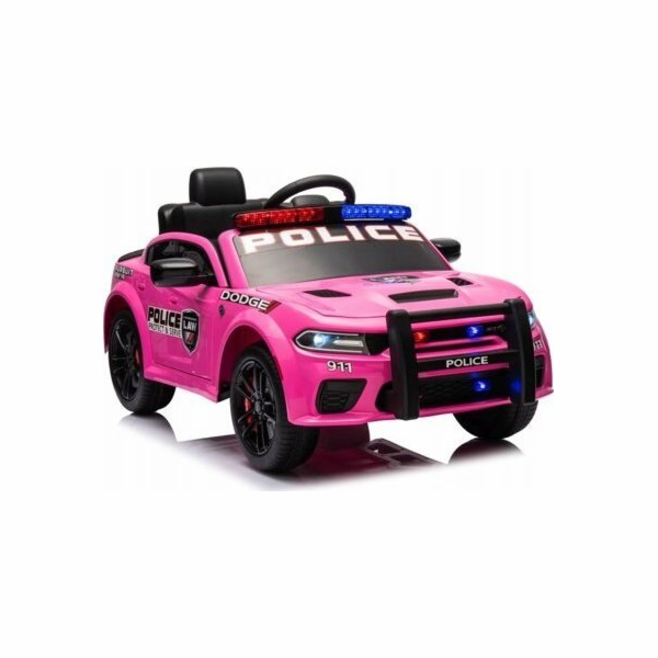 Lean Cars Battery Car Dodge Charger Police Pink