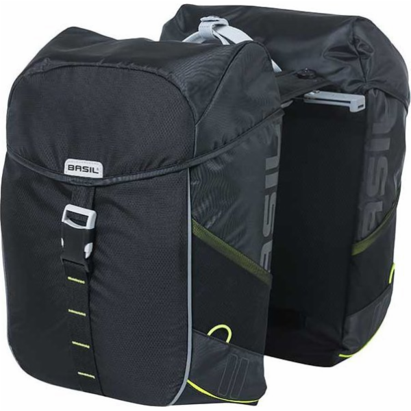 Bazalka BASIL MILES DOUBLE PANNIER BAG 32L MIK System (př...