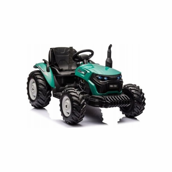 automobilový akumulátorový traktor HC-306 tmavě zelená 24V