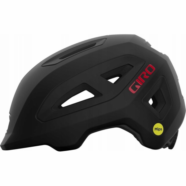 Dětská přilba Giro  SCAMP II MIPS matná černá červená vel...