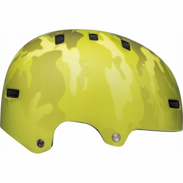 Juniorská přilba Bell  SPAN matná hi-viz žlutá camo vel. ...