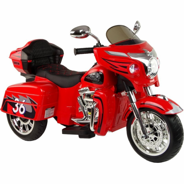 Motor Lean Cars Bateriová tříkolka Goldwing Red