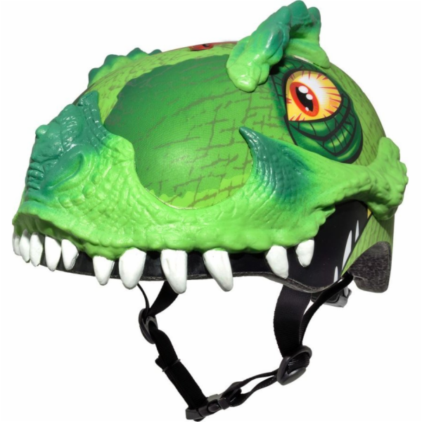 C-PREME Dětská juniorská přilba C-PREME T-REX AWESOME zel...