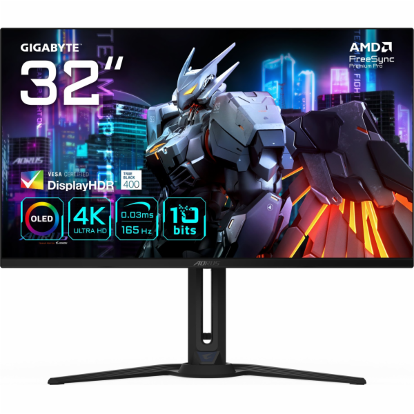 GIGABYTE AORUS FO32U, herní monitor