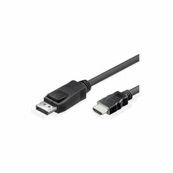 Techly DisplayPort - HDMI kabel 1m černý (ICOC-DSP-H-010)