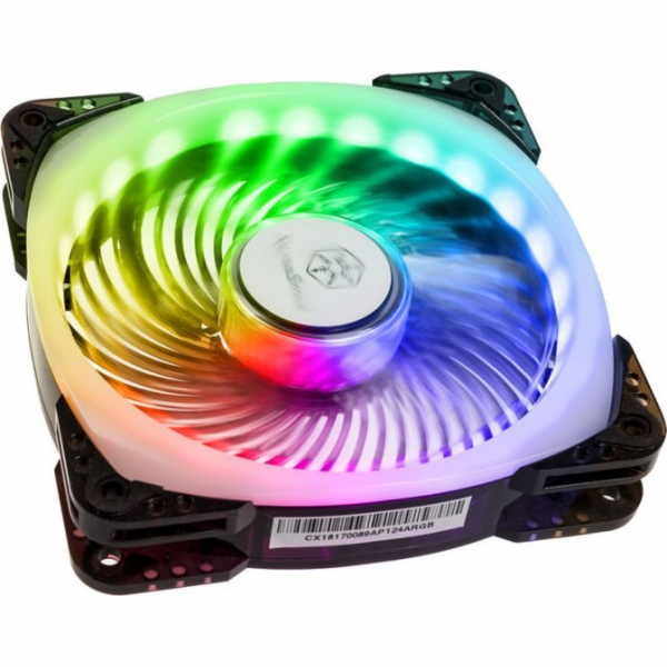 SilverStone AP124-ARGB ventilátor 120mm (SST-AP124-ARGB)
