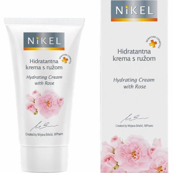 Nikel Hydratační krém na obličej s růží, 50 ml