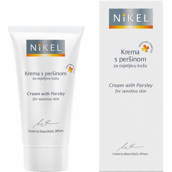 Nikel uklidňující citlivý krém na kůži s petrželkou, 50 ml