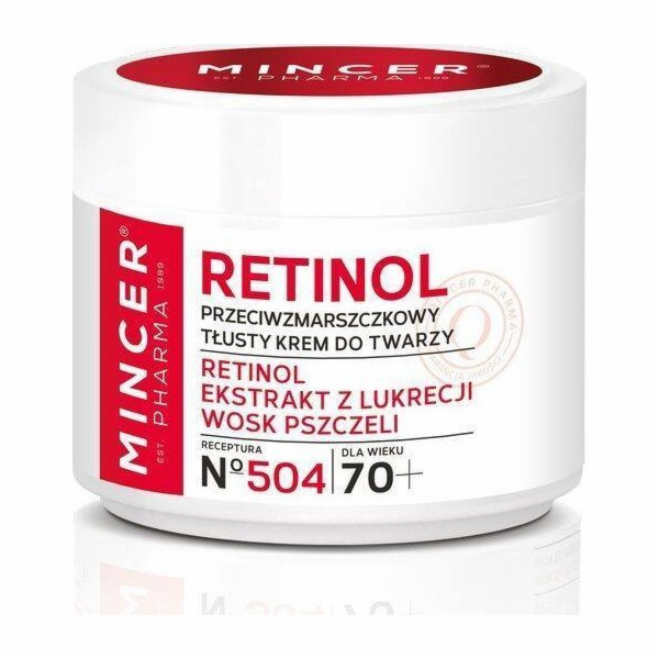Mincer Pharma Retinol Krém proti vráskám - mastný 70+ č. ...