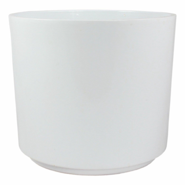 Hrnec Domoletti 99416/007, keramika, O 16,5 cm, bílý