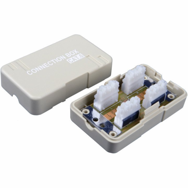 Solarix Spojovací box CAT6 UTP 8p8c LSA+/Krone KRJ45-VEB6