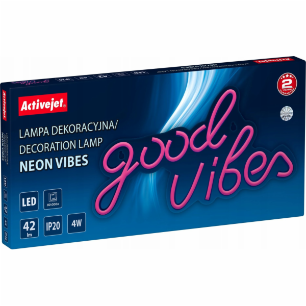 Activejet AJE-NEON VIBES LED neonový nápis