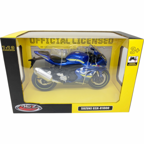 Kovový model - 1:12 SUZUKI GSX-R1000
