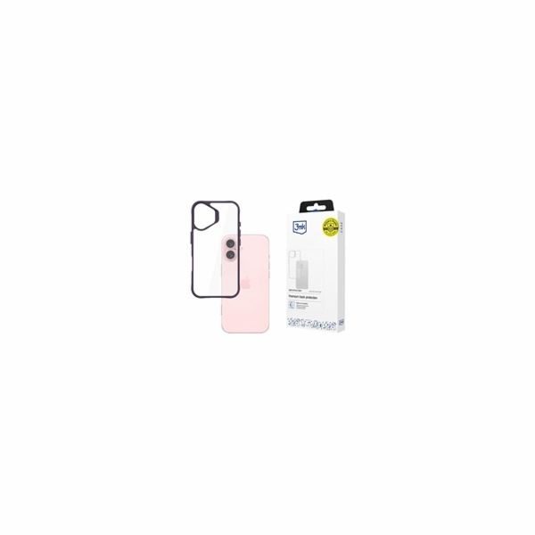 3mk Satin Armor Case+ Purple pro Apple iPhone 16