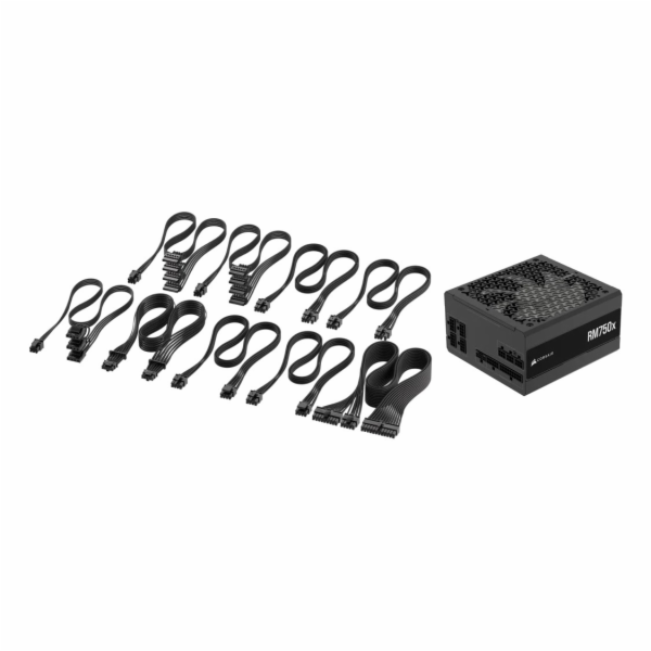 Corsair RM750x napájecí zdroj 750 W 24-pin ATX ATX Černá