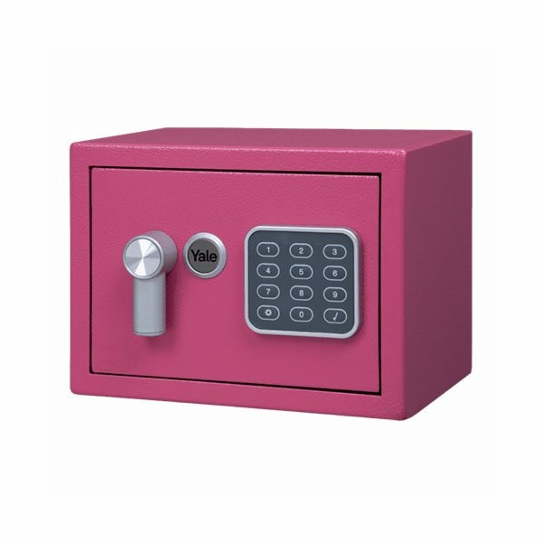 Yale YSV/170/DB2/P Volně stojící trezor 3,8 l ocelový růžový