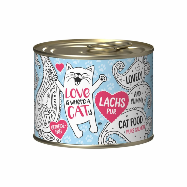 LOVE IS WHERE A CAT IS®  Salmon - mokré krmivo pro kočky ...